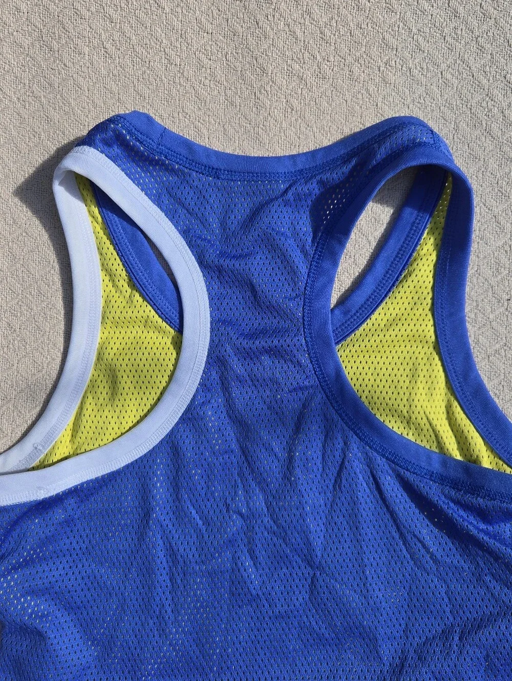 vintage Nike Dri-FIT double layer mesh tank